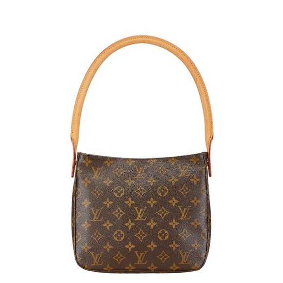 LOUIS VUITTON Brown Monogram Leather Shoulder Bag - Picture 1 of 9